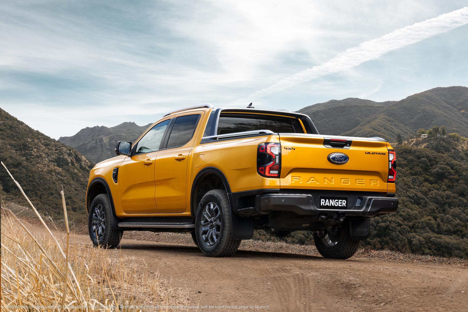 2 Next Gen Ranger Wildtrak Rear static 1800x1800