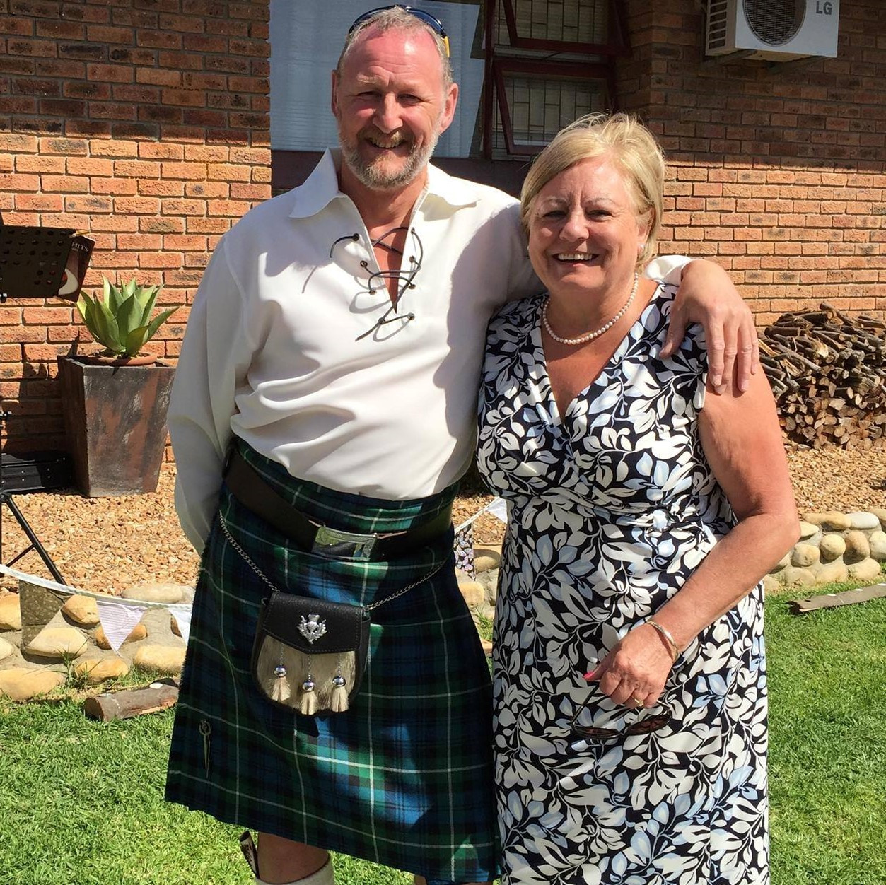 Ken and Lorraine McLuckie.