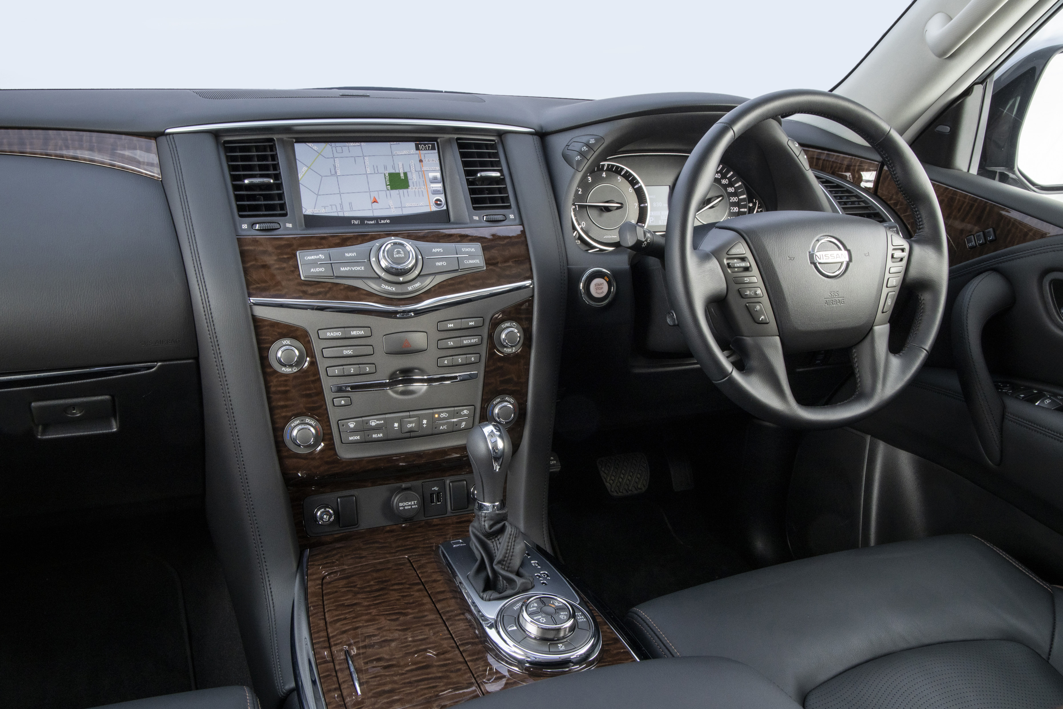 Nissan Patrol 2020 interior.