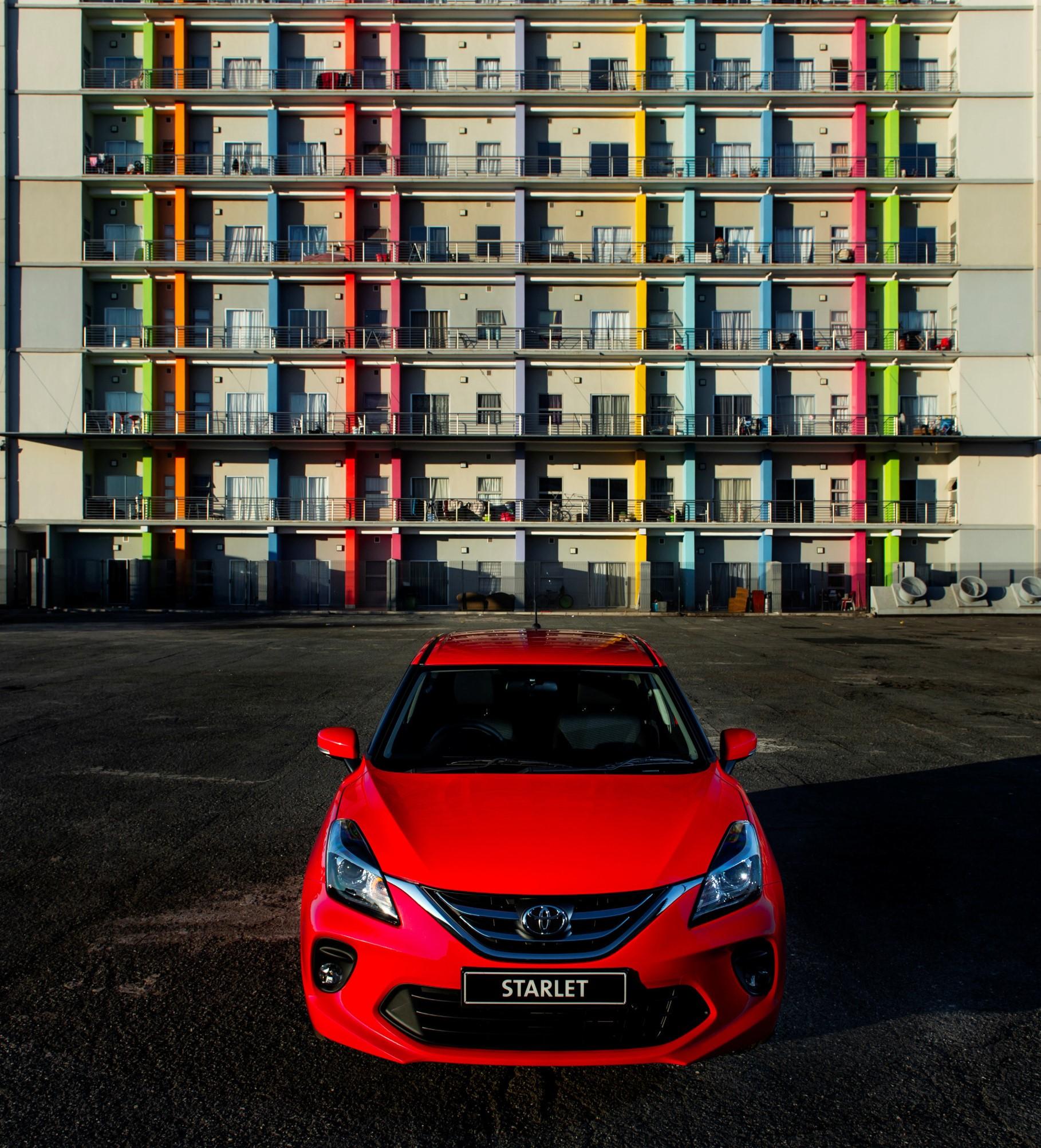 The new Toyota Starlet.