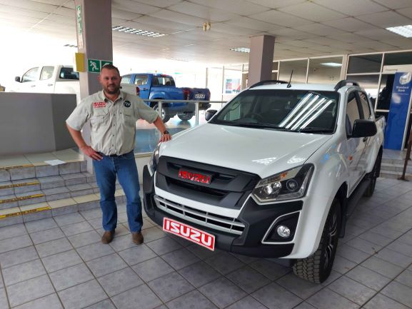 Dealer Principal, Nico Grobler, on one of the showroom floors.