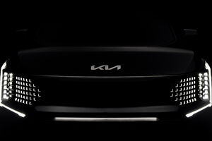 Kia EV9 SUV Exterior teaser 1